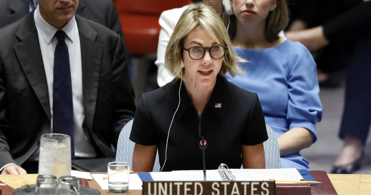 Kelly Craft, Ambassadrice et Réprésentante permanent des USA à l'ONU. Droits tiers