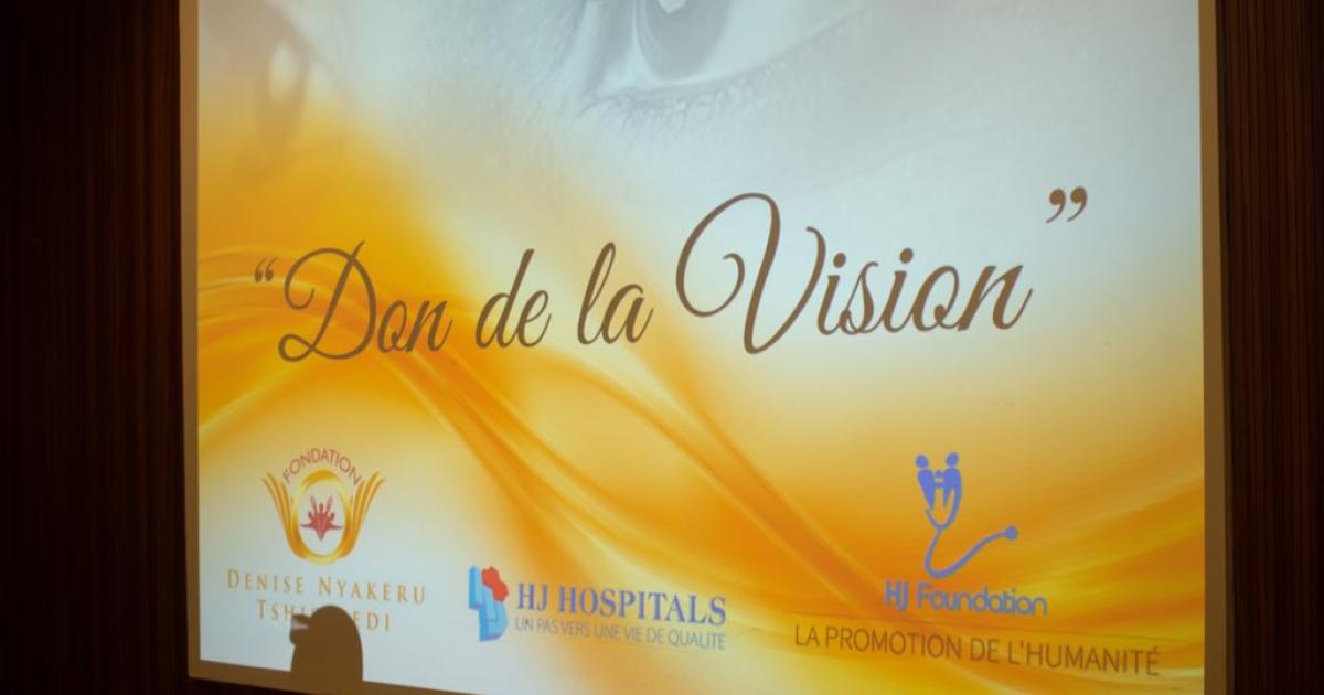 RDC : Denise Nyakeru signe un partenariat pour 100 opérations gratuites de la cataracte et du glaucome