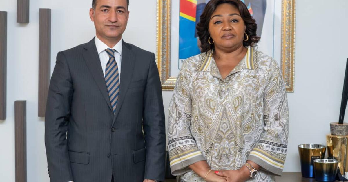 RDC : Denise Nyakeru a discuté du programme EXCELLENTIA avec l’Ambassadeur de l’Egypte