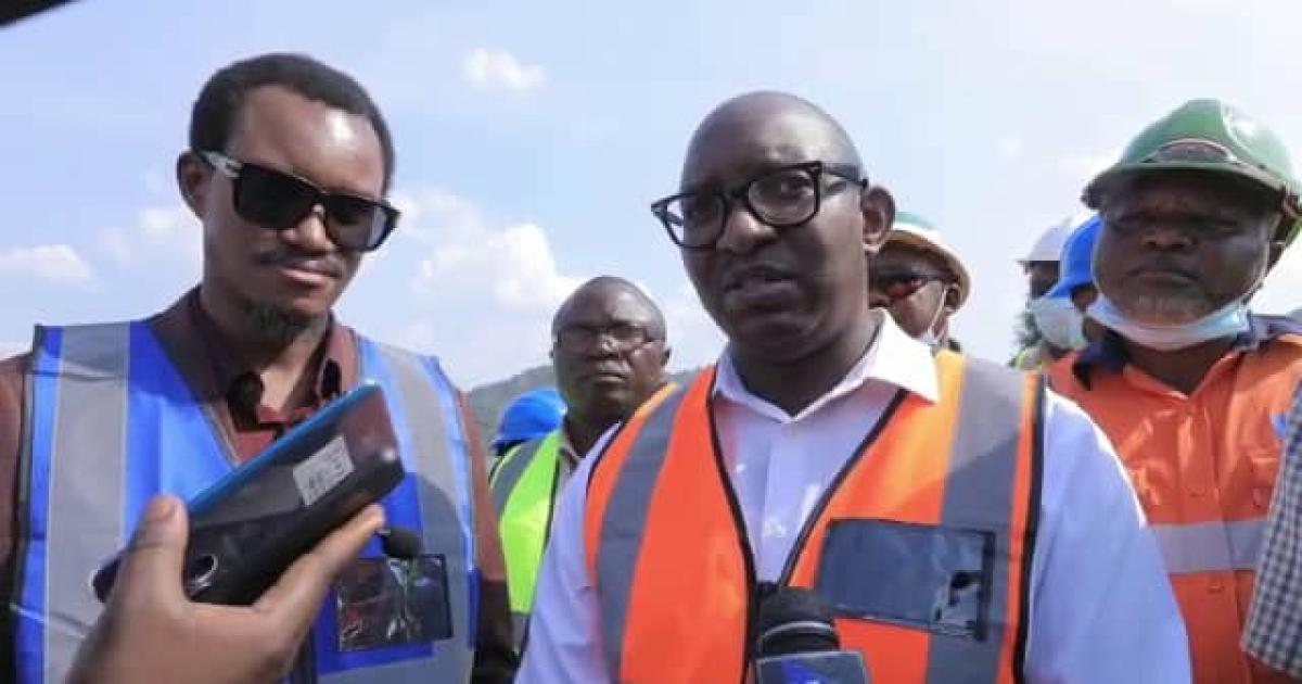 Le DG de la Gécamines en visite à Mulugishi. Ph. droits tiers 