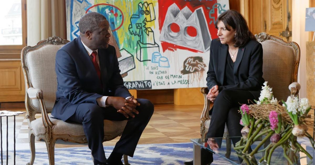 Anne Hidalgo et Denis Mukwege