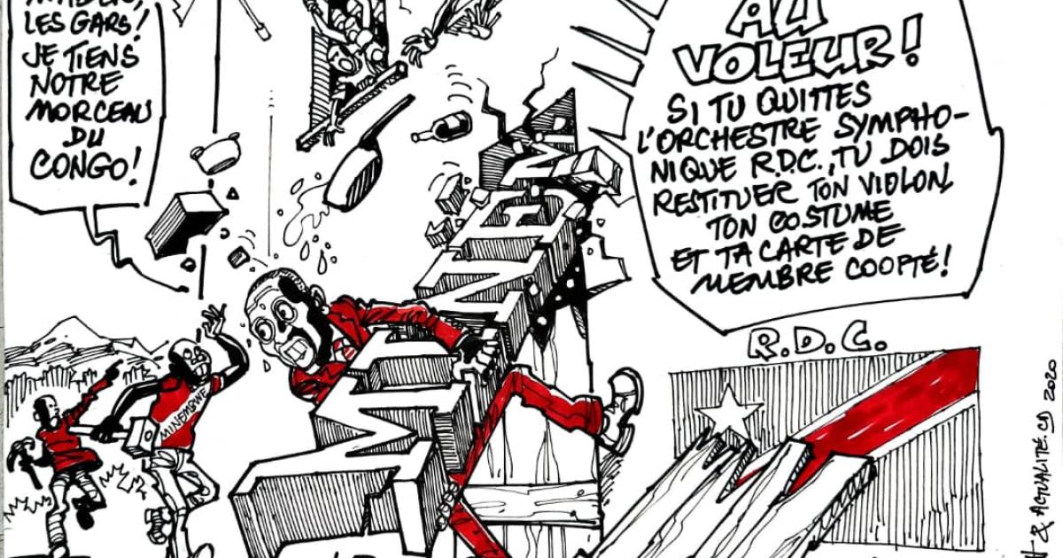 Les caricatures de ACTUALITE.CD sont réalisées par Kash. 