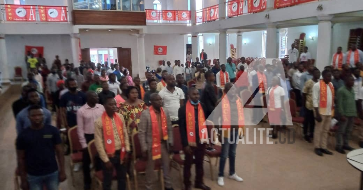 Cérémonie d'accueil à Goma des membres dissidents de l'AFDC/Ph ACTUALITE.CD