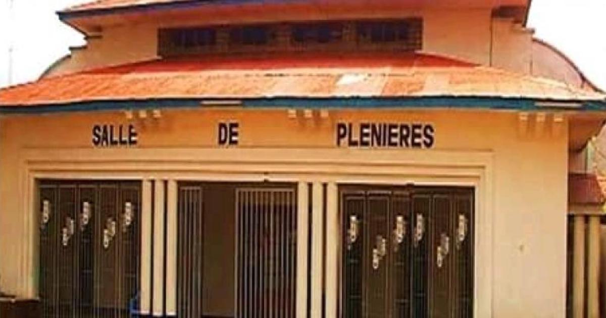 La salle des plénières de l'Assemblée provinciale du Kasaï-Oriental.