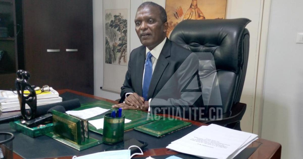 Azarias Ruberwa, ministre d'Etat en de la décentralisation et réformes institutionnelles/Ph ACTUALITE.CD