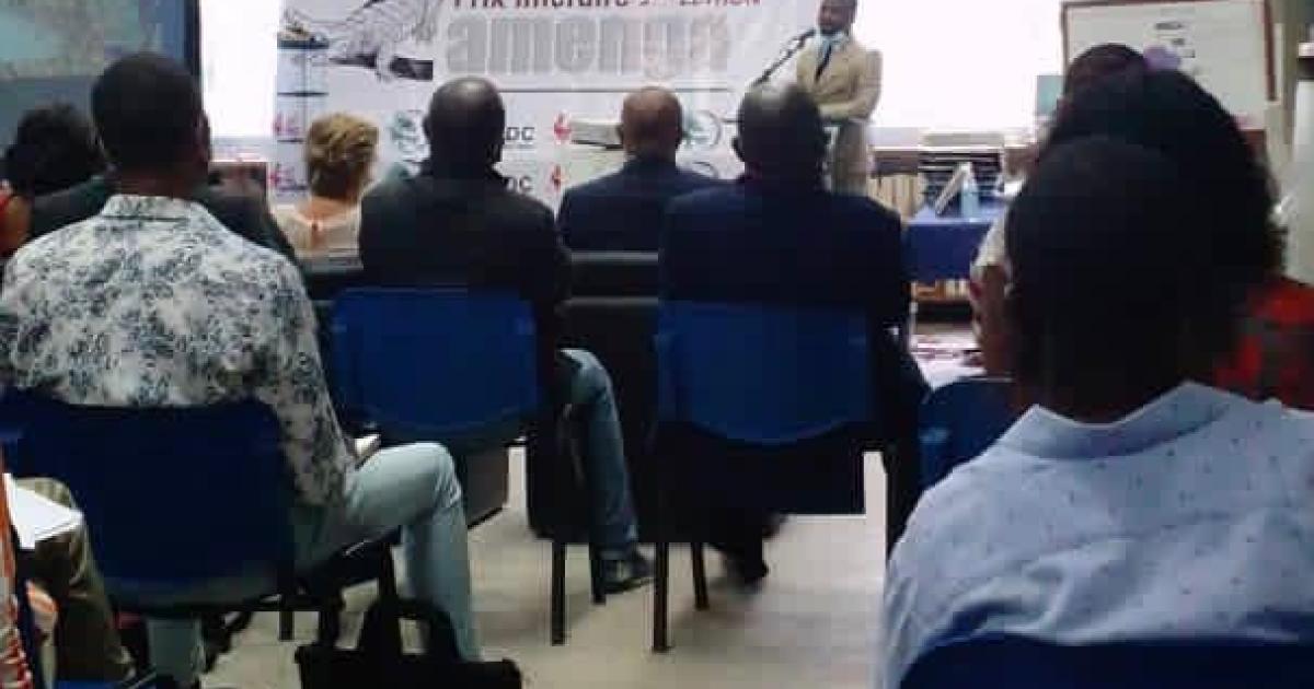 Remise des prix de la 3ème édition du prix littéraire Zamenga/Ph. ACTUALITE.CD