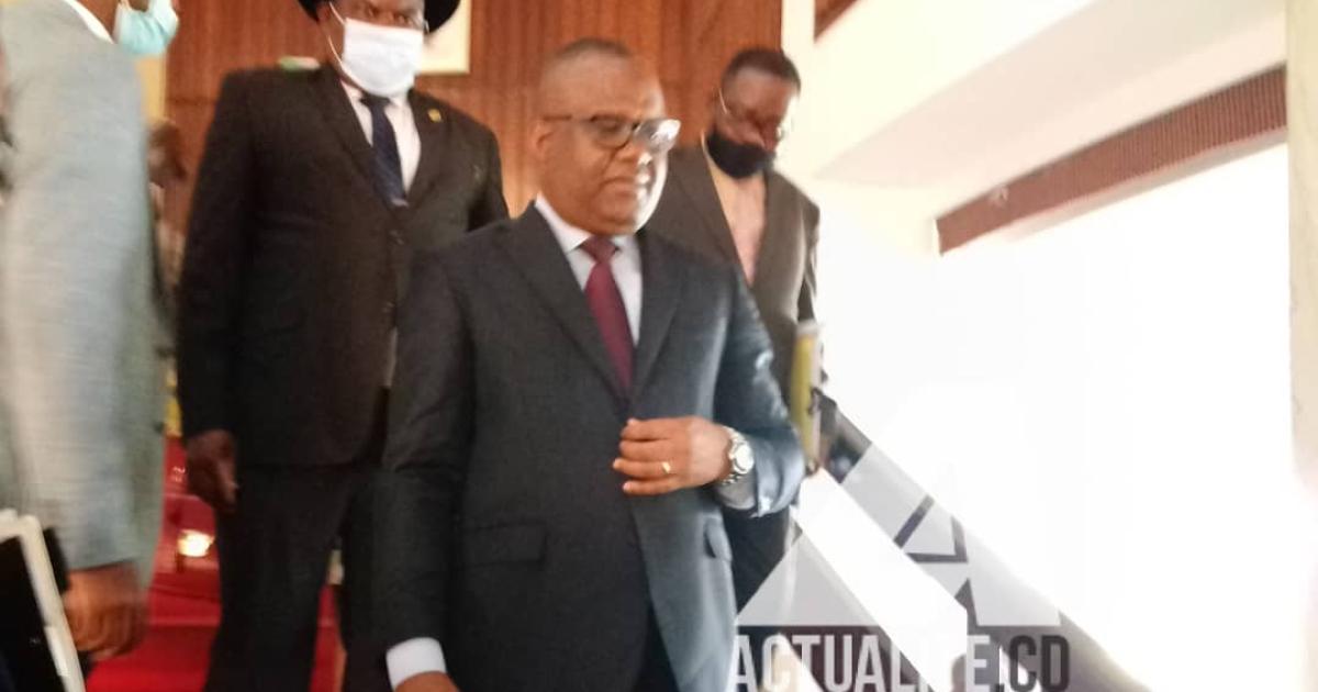 Corneille Nangaa, Président de la CENI. Ph. ACTUALITE.CD