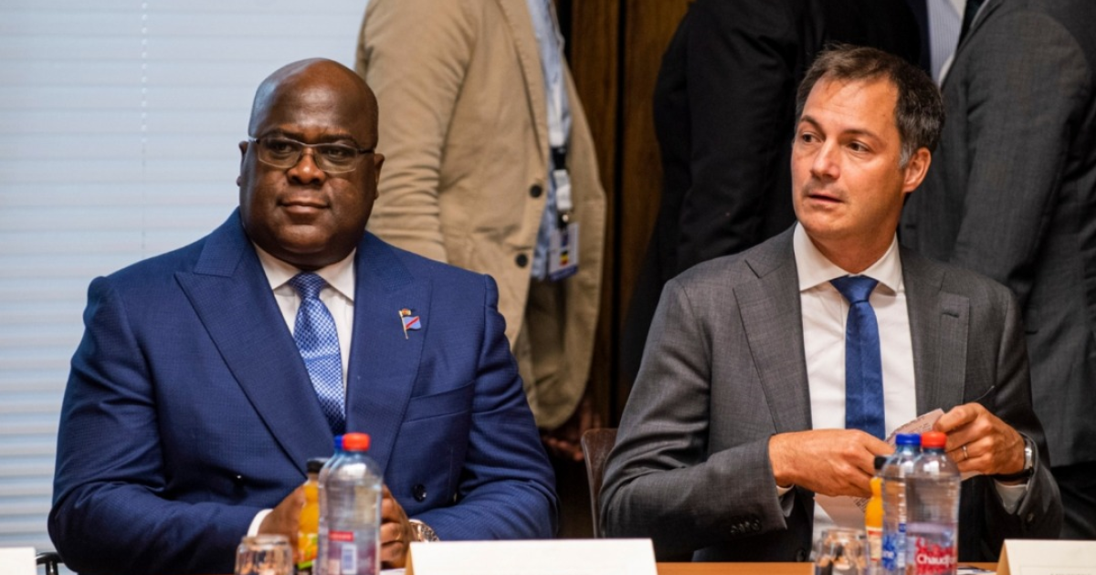 Félix Tshisekedi et Alexander De Croo/Ph droits tiers 