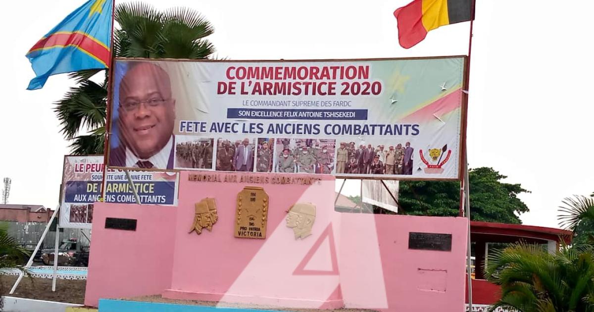 Commémoration de la journée mondiale de l'armistice. Ph. ACTUALITE.CD.