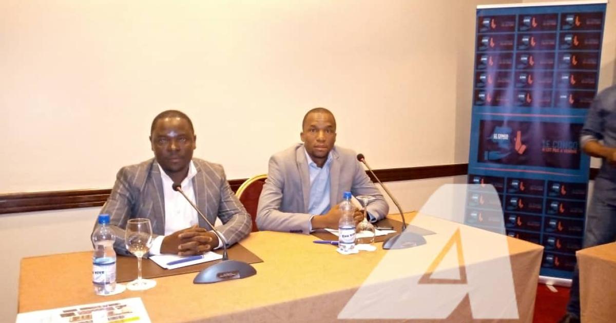 Conférence de presse de Congo n'est pas à vendre  animée à Kinshasa /Ph. ACTUALITE.CD