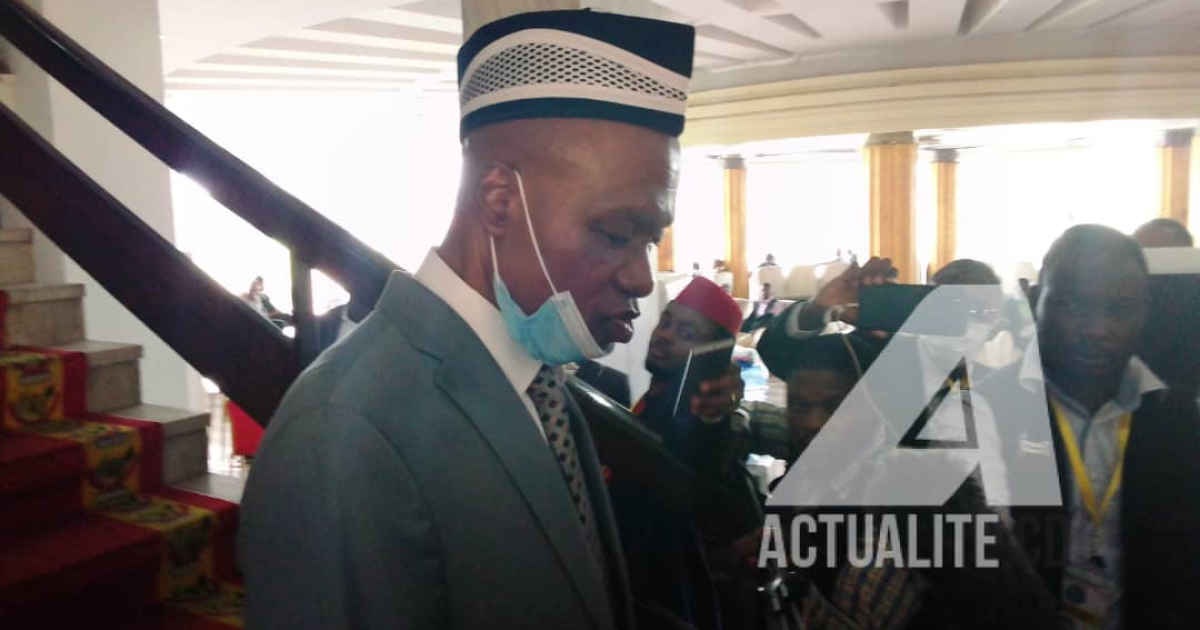 Imam Moussa Rachidi, président a.i de la CIME/Ph ACTUALITE.CD