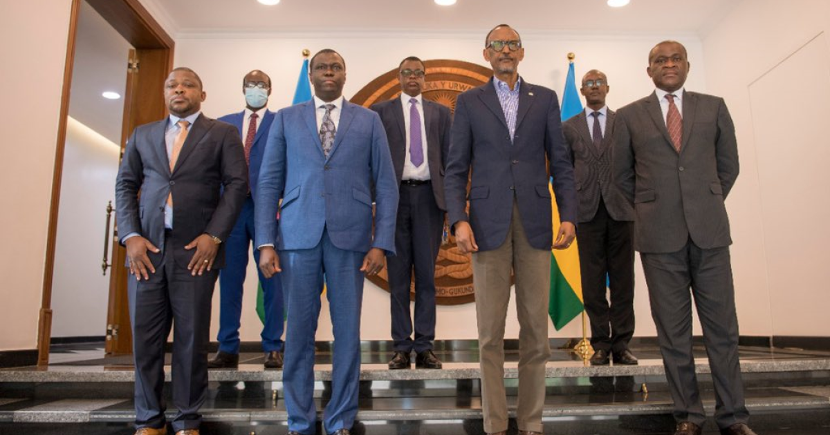 Paul Kagame et et les émissaires de Félix Tshisekedi/Ph droits tiers