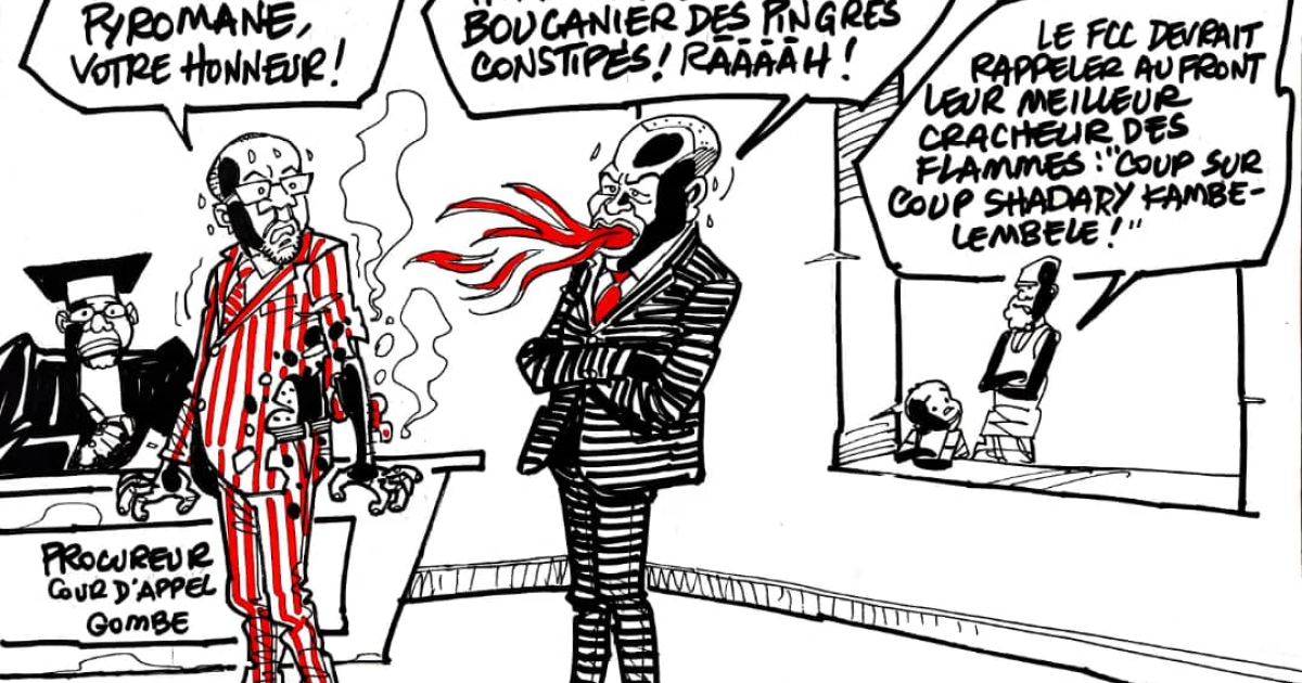 Caricature par Kash/ACTUALITE.CD