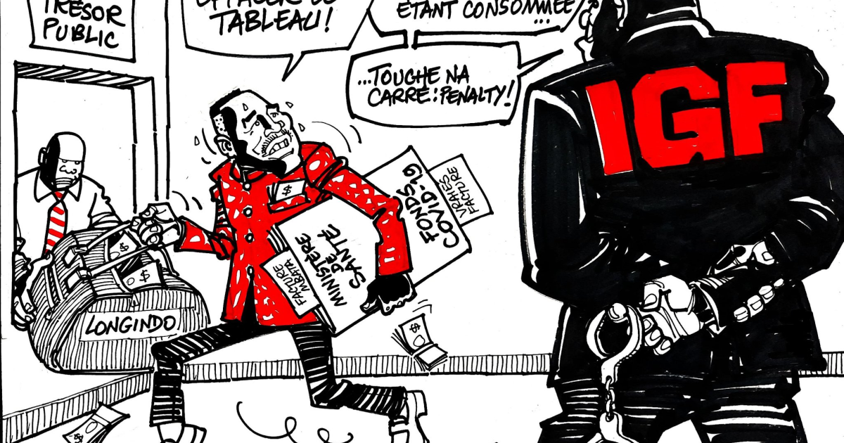 Caricature par Kash/ACTUALITE.CD