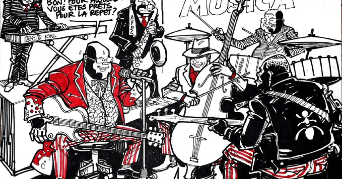 Caricature par Kash/ACTUALITE.CD