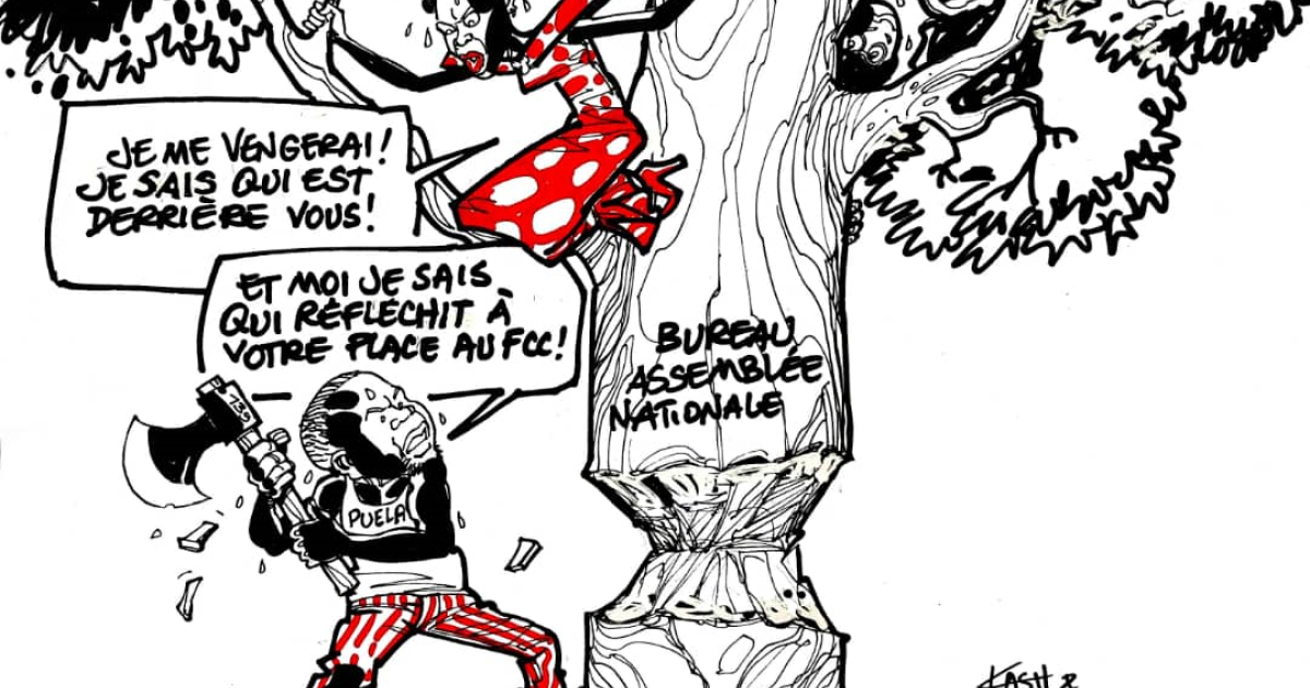 Caricature par Kash/ACTUALITE.CD