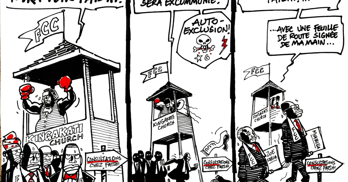 Caricature par Kash/ACTUALITE.CD