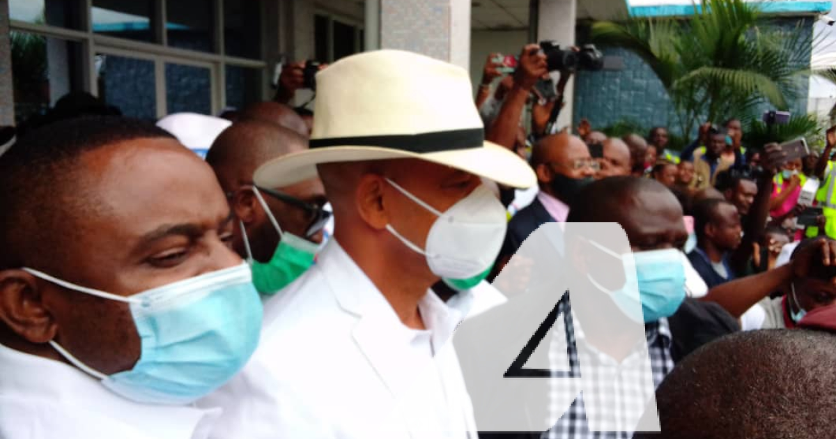 Moise Katumbi arrivé à Kinshasa ce 6 novembre 2020/Ph ACTUALITE.CD