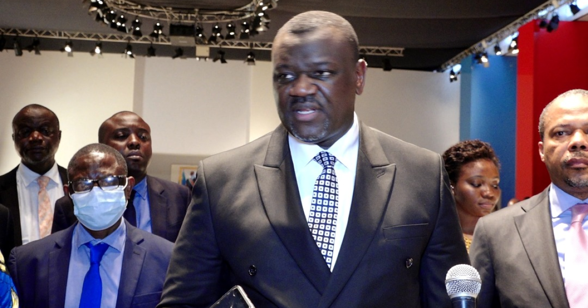 Kibassa Maliba, ministre des PTNTIC/Ph droits tiers 