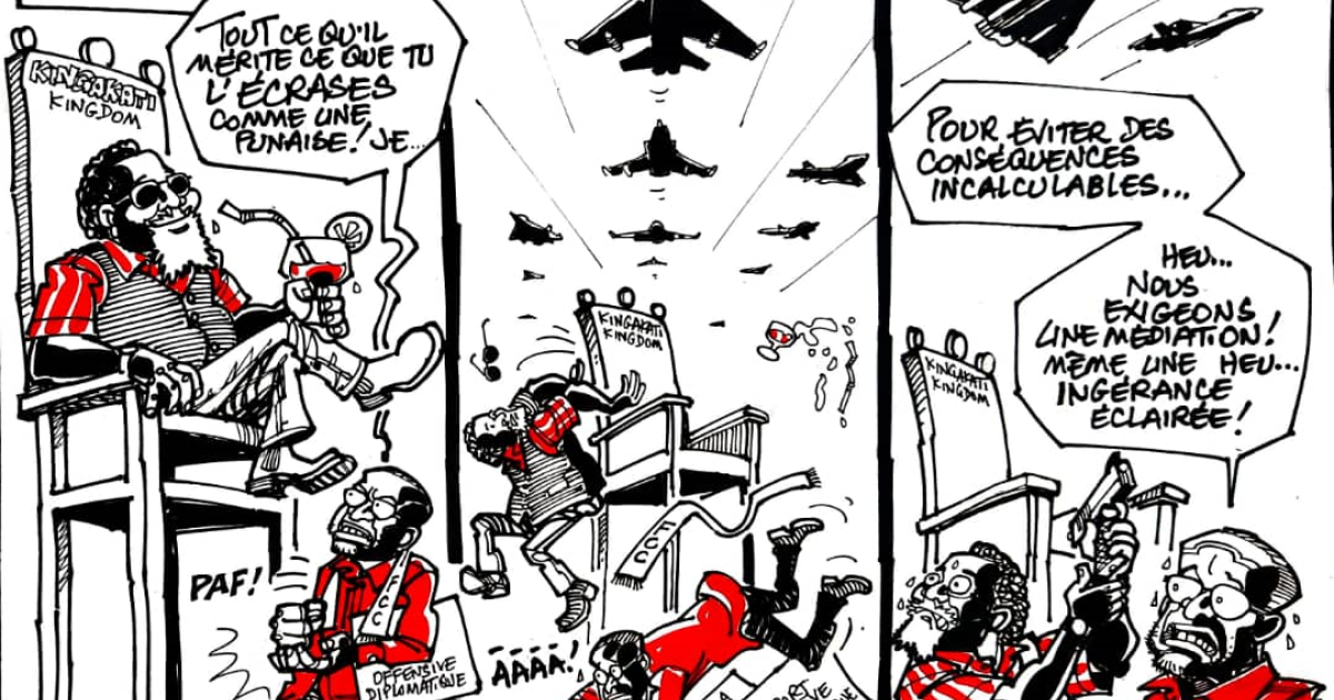 Caricature par Kash/ACTUALITE.CD