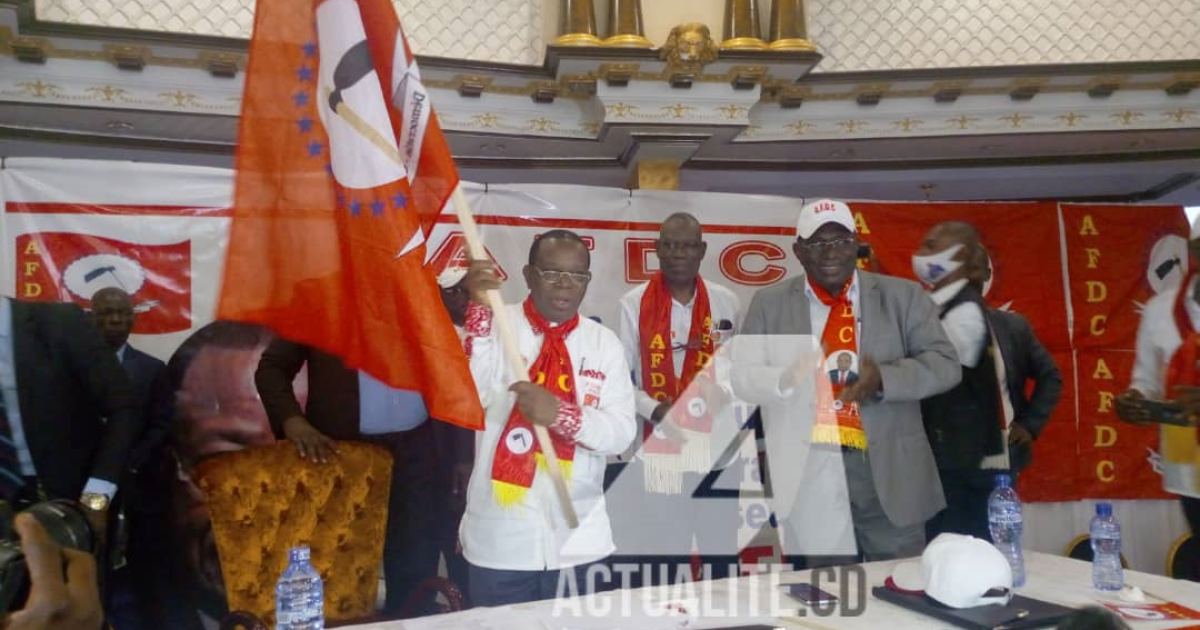 Bahati Lukwebo réélu présisdent de l'AFDC lors du 3e congrès/Ph ACTUALITE.CD