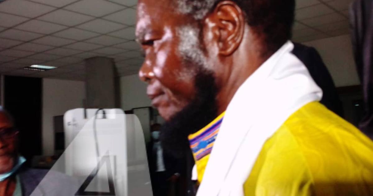 Ne Mwanda Nsemi, président du parti Bundu dia Mayala et chef spirituel de Bundu dia Kongo