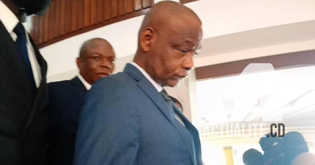 Tito Ndombi, président du CSAC/Ph. ACTUALITE.CD