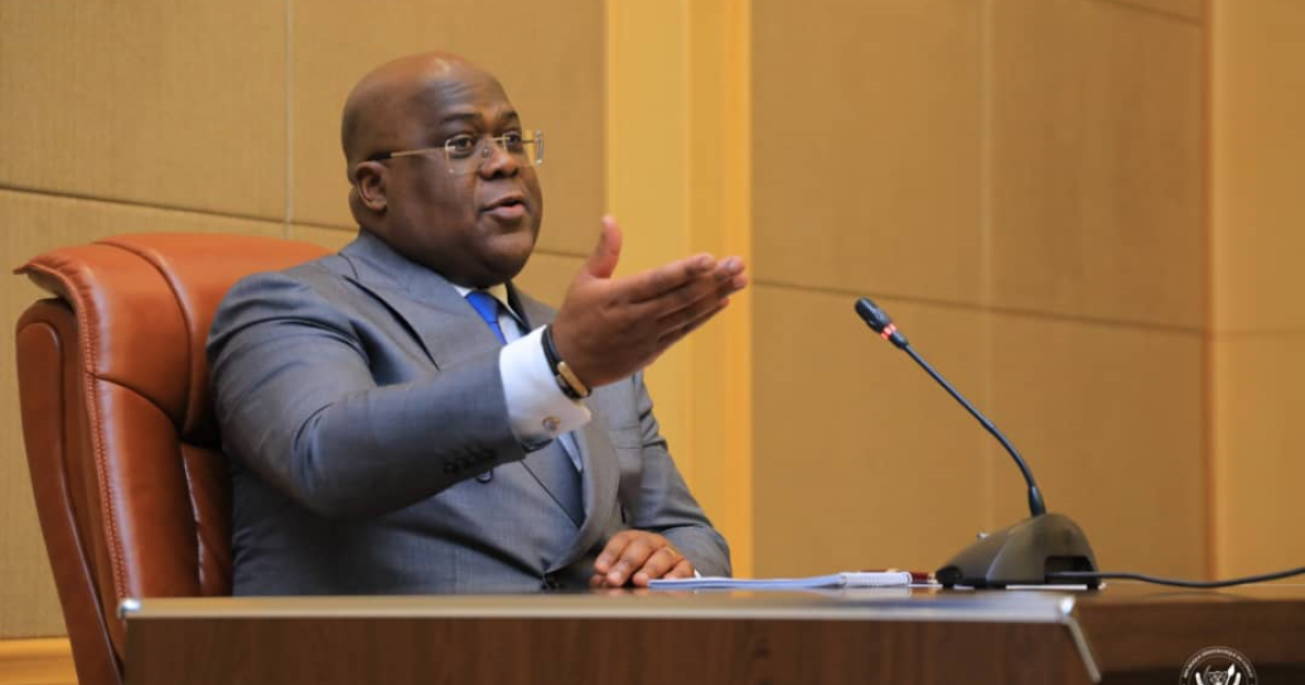 Le président de la république, Félix Tshisekedi/Ph Présidence 