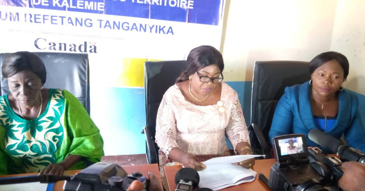 RDC-Tanganyika :  REFETANG a présenté les résultats des droits fondamentaux de la femme