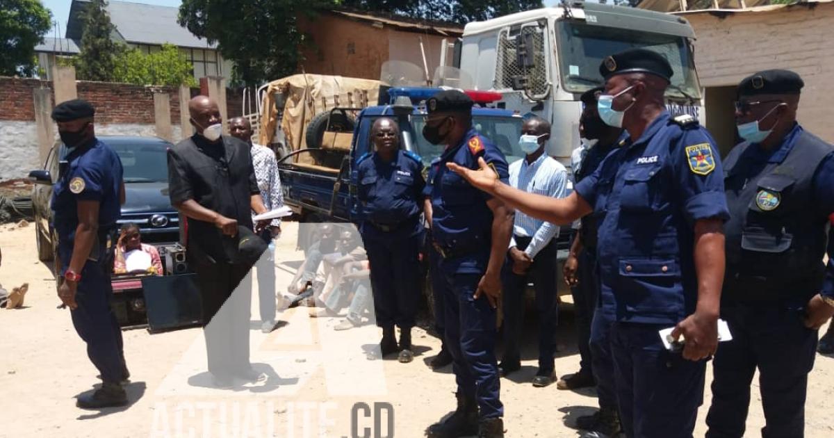 Le commendant de la police du Haut-Katanga, le général Louis Second Kawara. PH/ACTUALITE.CD