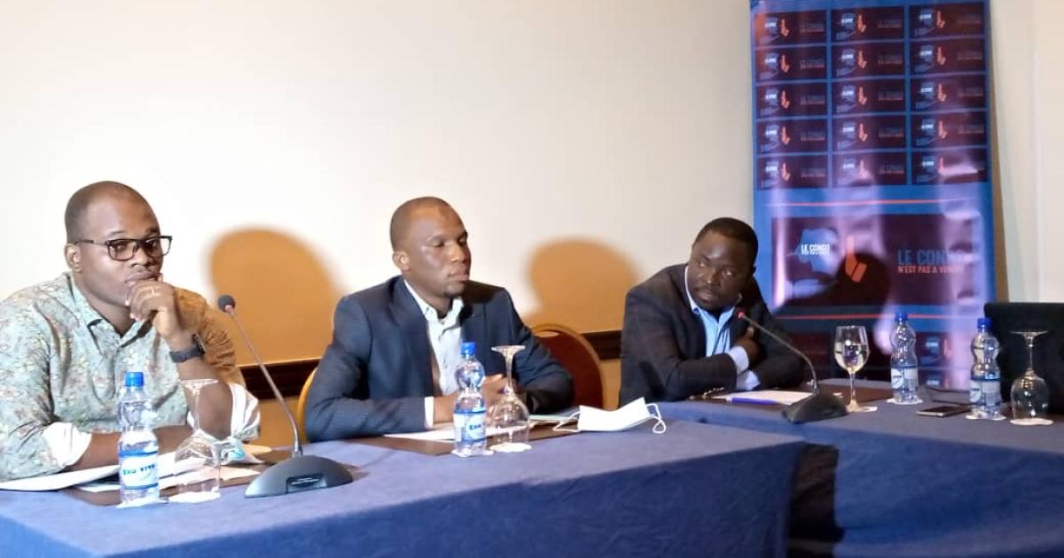 Les membres de la campagne CNPAV. Ph. ACTUALITE.CD