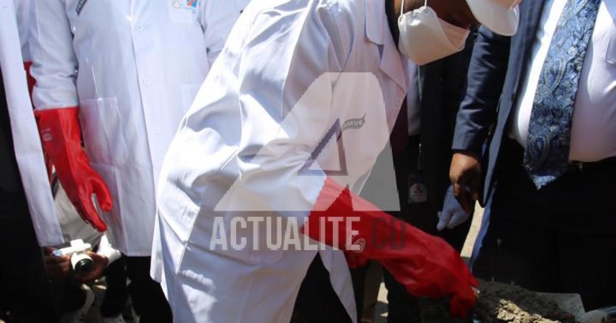 Lancement des travaux sur les routes de Goma. PH/ACTUALITE.CD