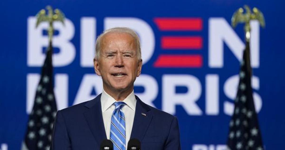 Joe Biden, nouvellement élu 46e Président des États-Unis/Ph. Droits tiers