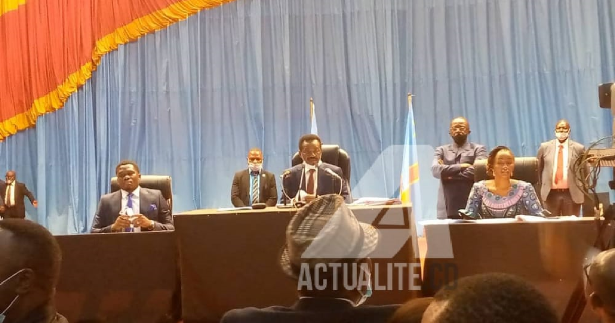 Les membres du bureau d'âge de l'Assemblée nationale/Ph ACTUALITE.CD