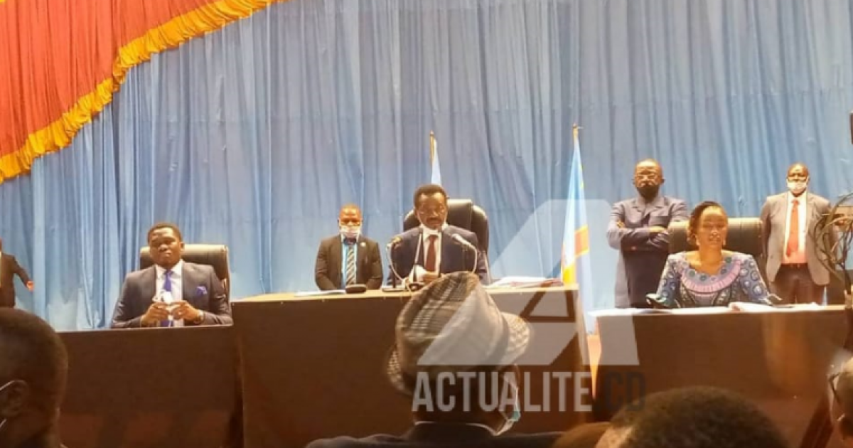 Les membres du bureau d'âge de l'Assemblée nationale/Ph ACTUALITE.CD