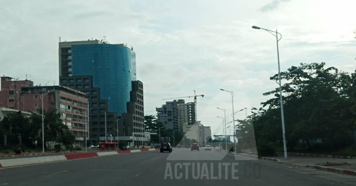 Boulevard du 30 juin à Kinshasa/Ph ACTUALITE.CD