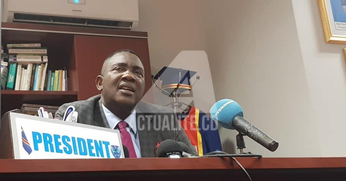 Godé Mpoyi, préident de l'Assemblée provinciale de Kinshasa/Ph ACTUALITE.CD