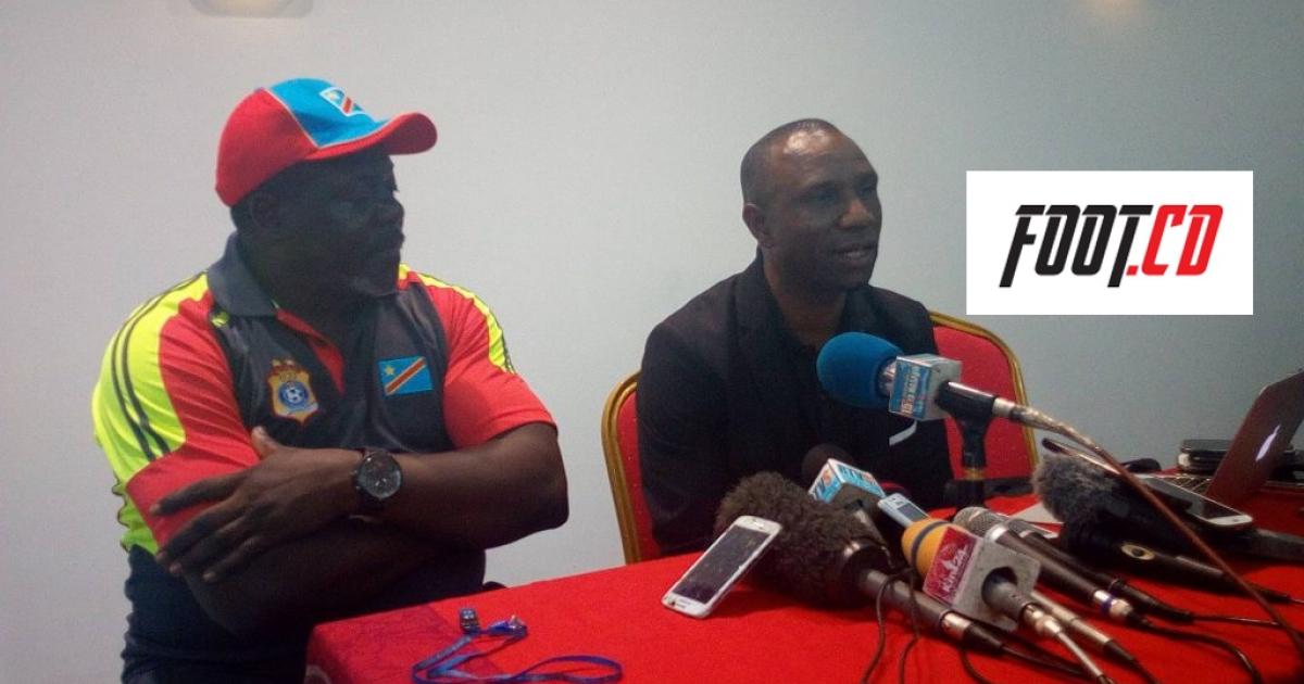 Florent Ibenge en conférence de presse