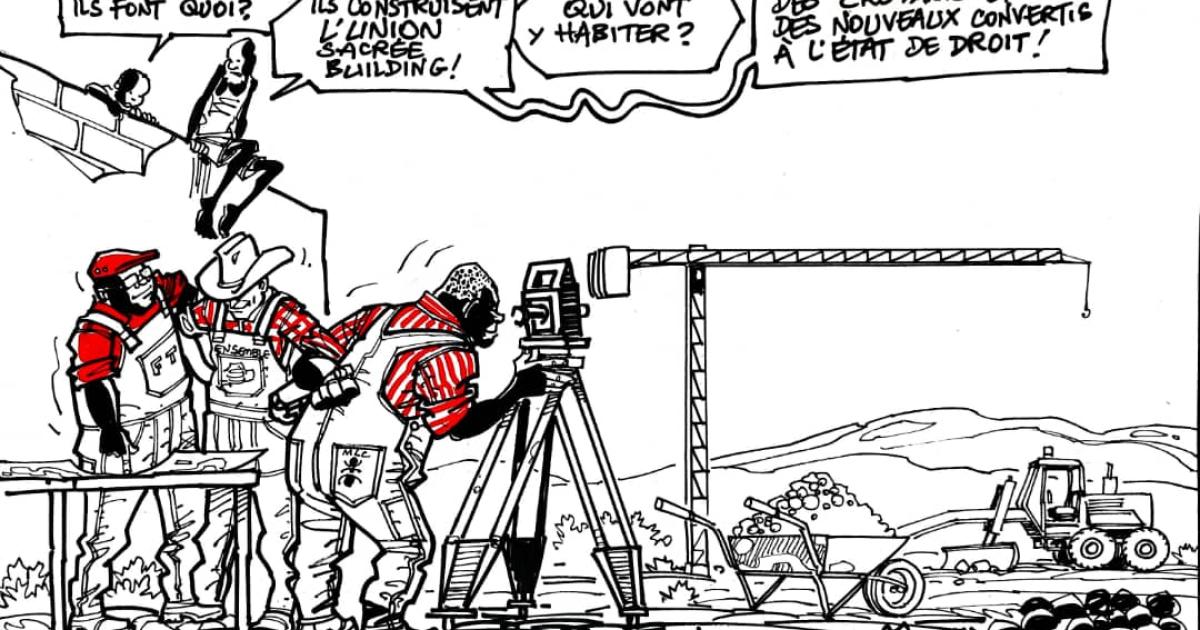 Les caricatures de ACTUALITE.CD sont réalisées par Kash. 