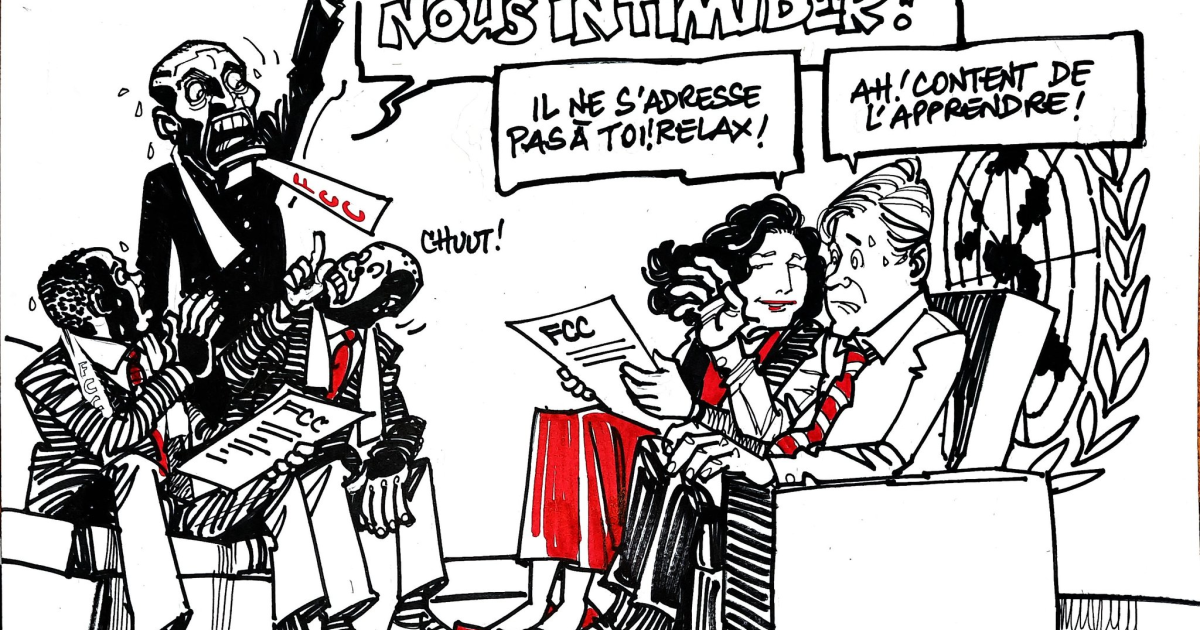 Caricature par Kash/ACTUALITE.CD