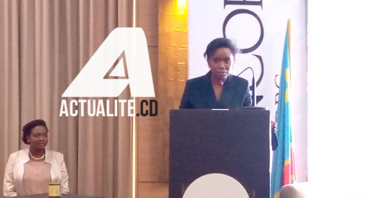 Chantal Kanyinda, Directeur exécutif de GLENCORE. Ph. ACTUALITE.CD