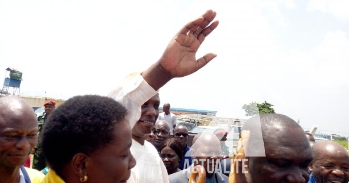 Thomas Lubanga dans la foule/Ph ACTUALITE.CD