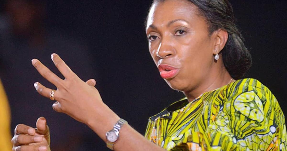 Jeanine Mabunda, présidente de l'Assemblée nationale (Photo Droits Tiers)