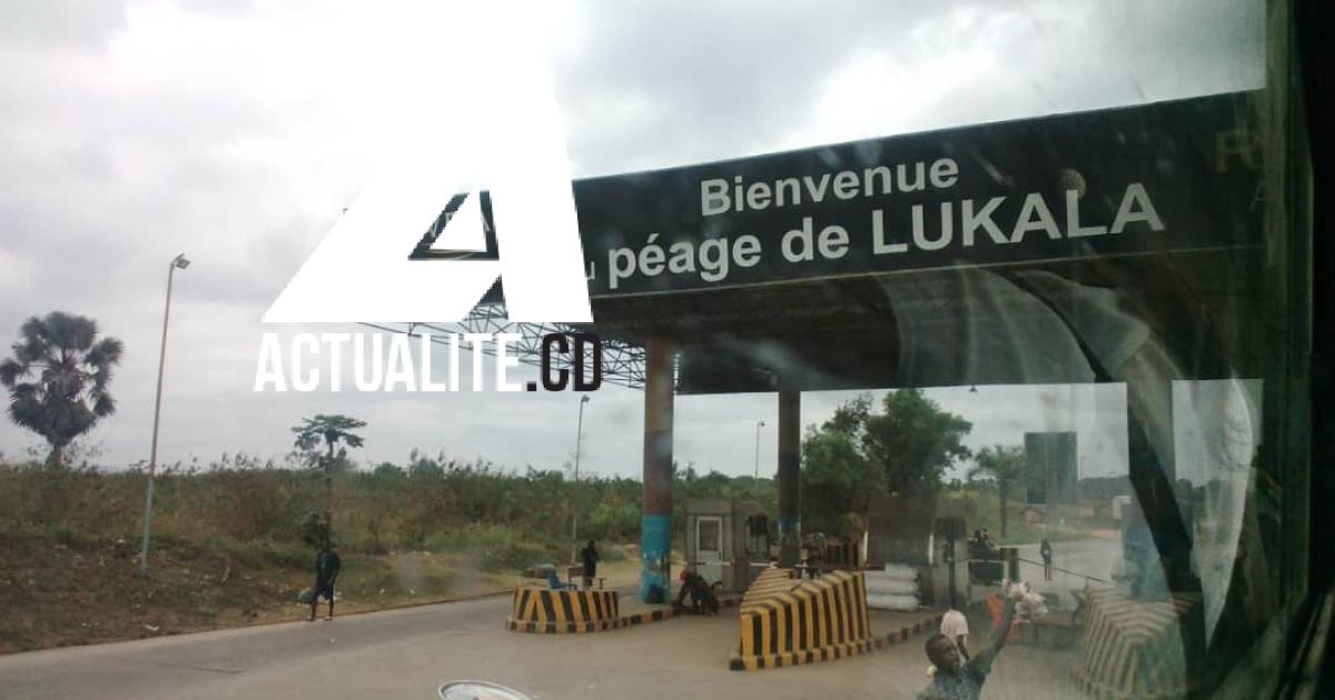 Un péage aur la RN1 à Lukala/Ph ACTUALITE.CD