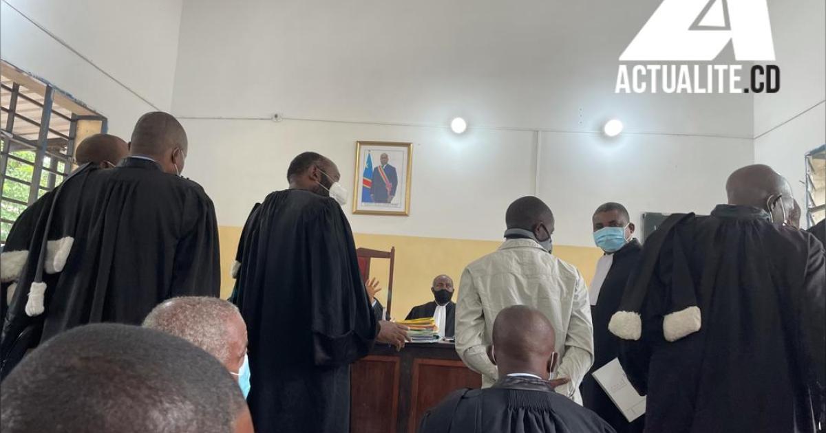 Les juges du tribunal de paix de Kinshasa-Ngaliema/Ph. ACTUALITE.CD