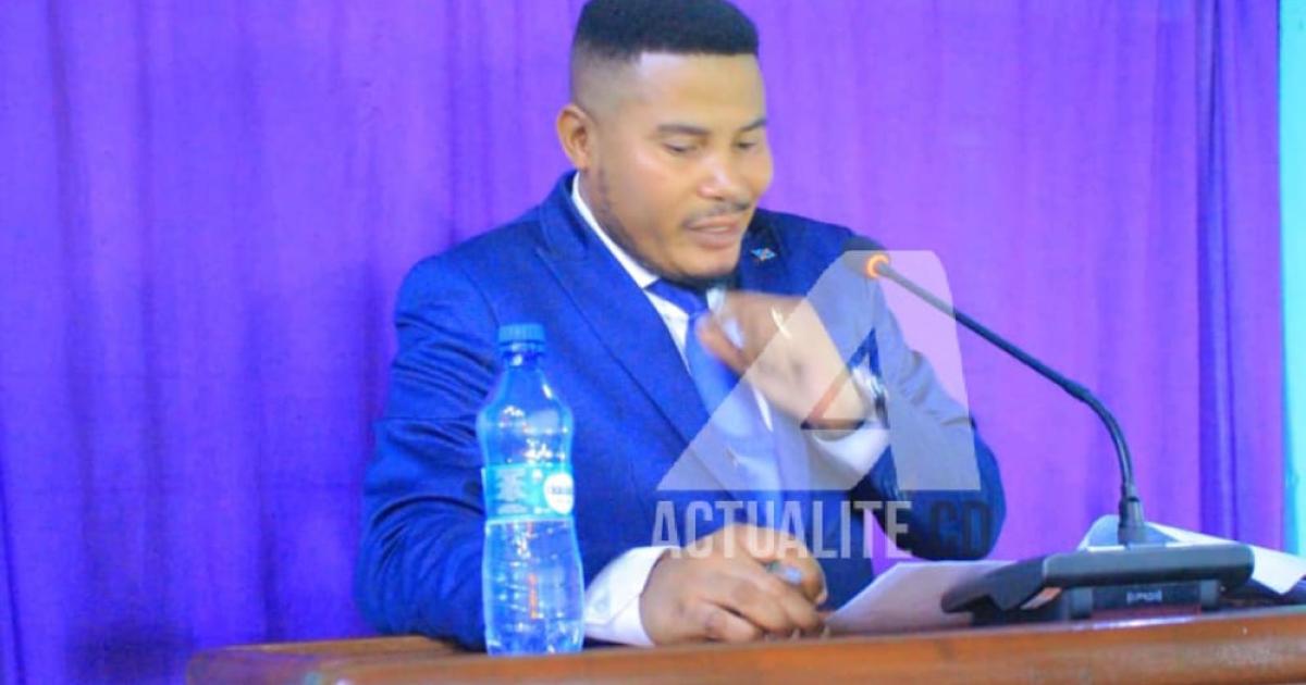 Président de l'Assemblée provinciale de Haut-Lomami. PH/ACTUALITE.CD