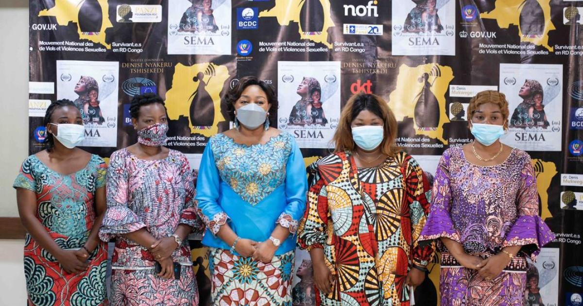 RDC : Denise Nyakeru apporte son soutien au Mouvement des Survivants des violences sexuelles en RDC