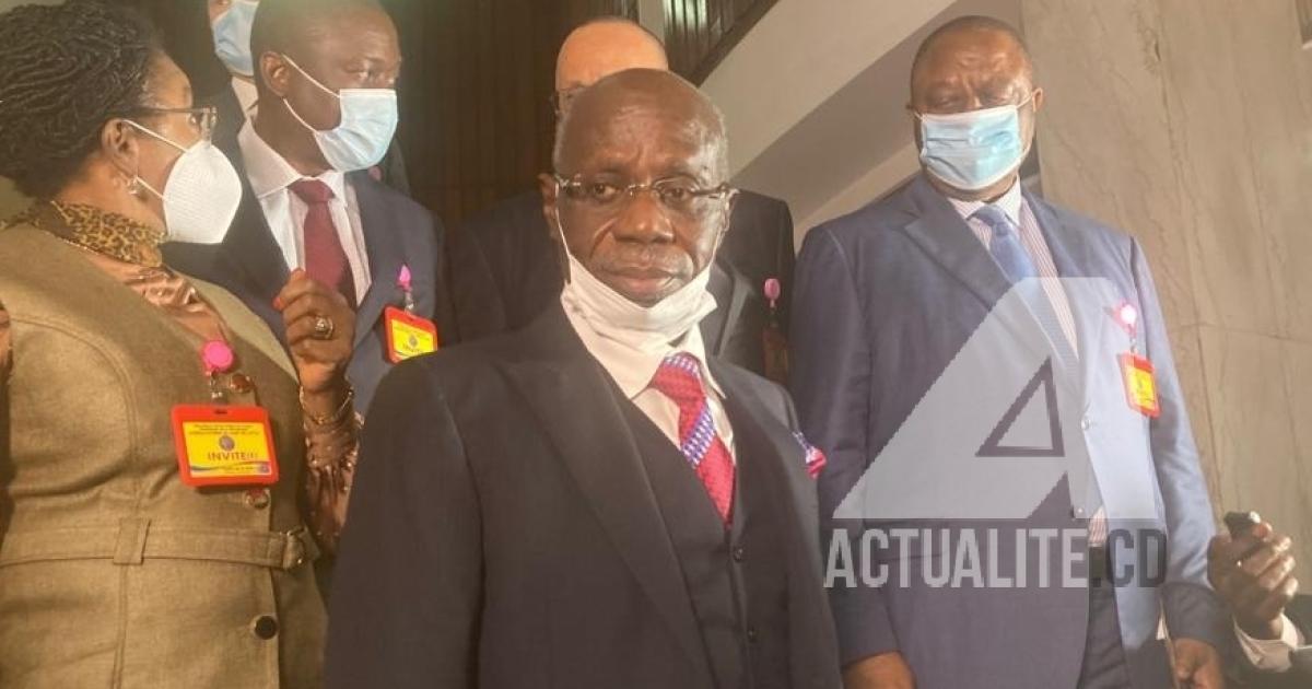Albert Yuma, président de la FEC/ACTUALITE.CD 