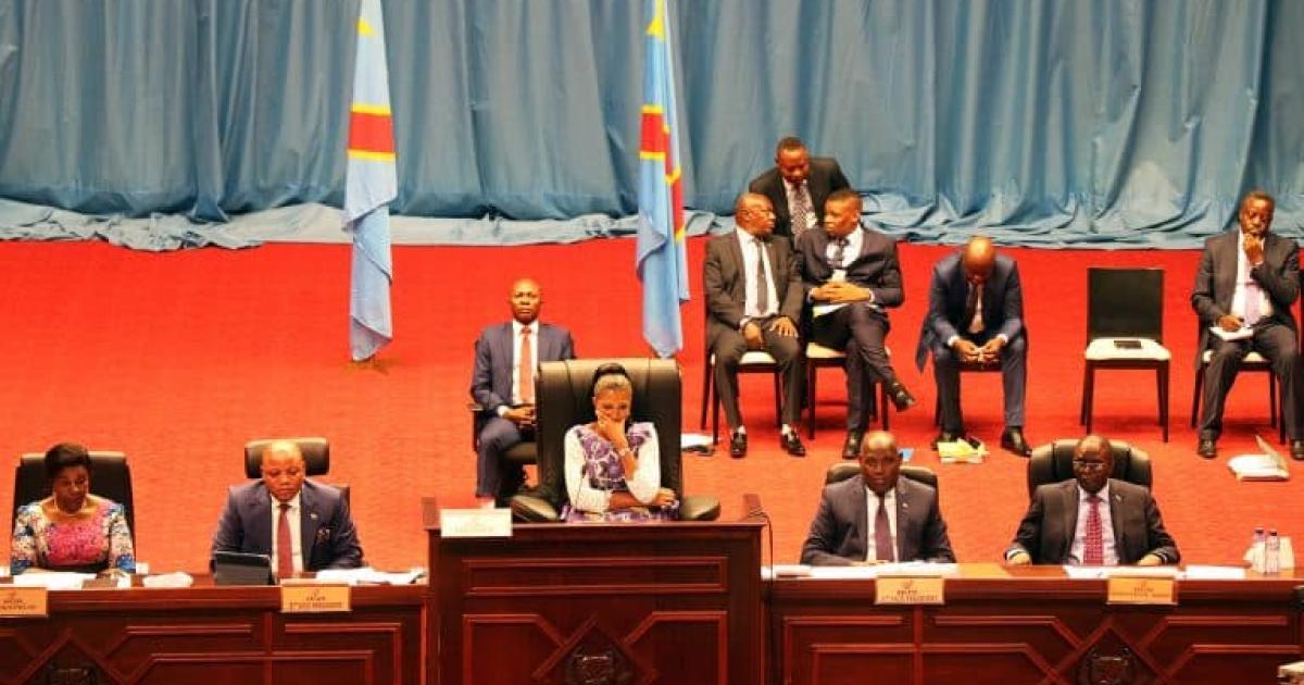 Les membres du bureau de l'Assemblée nationale. PH Droits tiers.
