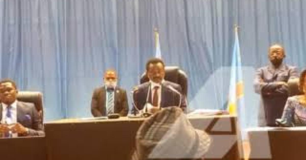 Les membres du bureau d'âge de l'Assemblée nationale/Ph. ACTUALITE.CD